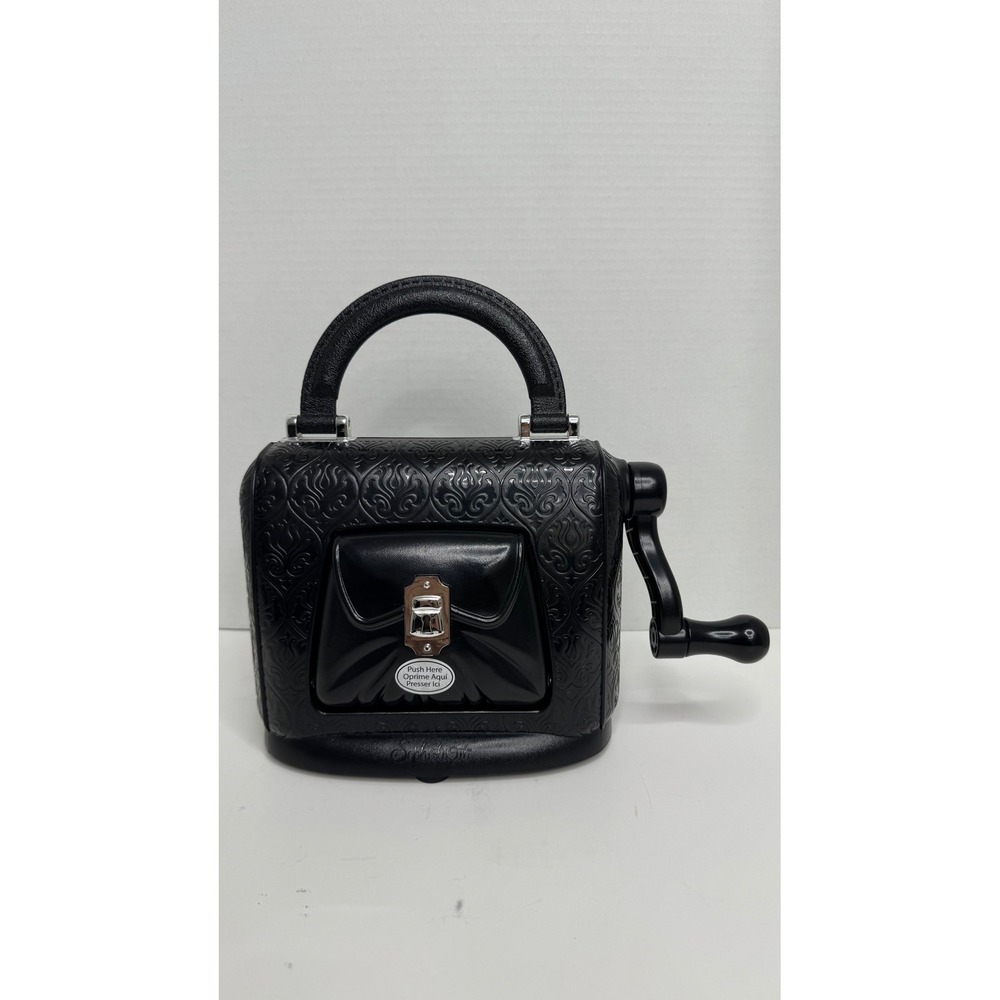 Sizzix SophistiCut Die Cutting Machine Black Damask Purse Style Manual Crank